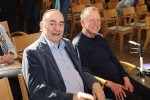 Componisten Carlo Malizia (l) en Keith Harris