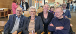 Carlo en Hennie Malizia, Nelleke Boosman en Keith Harris